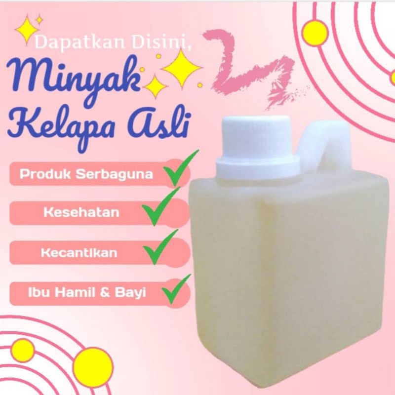 

Minyak Kelapa Murni 500ml / Minyak Klentik Murni / Coconut Oil / Minyak Kelapa Asli