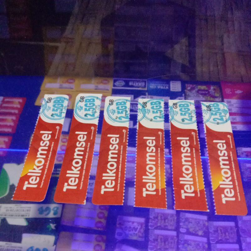 Voucher Kuota Telkomsel 2.5 GB 5hari