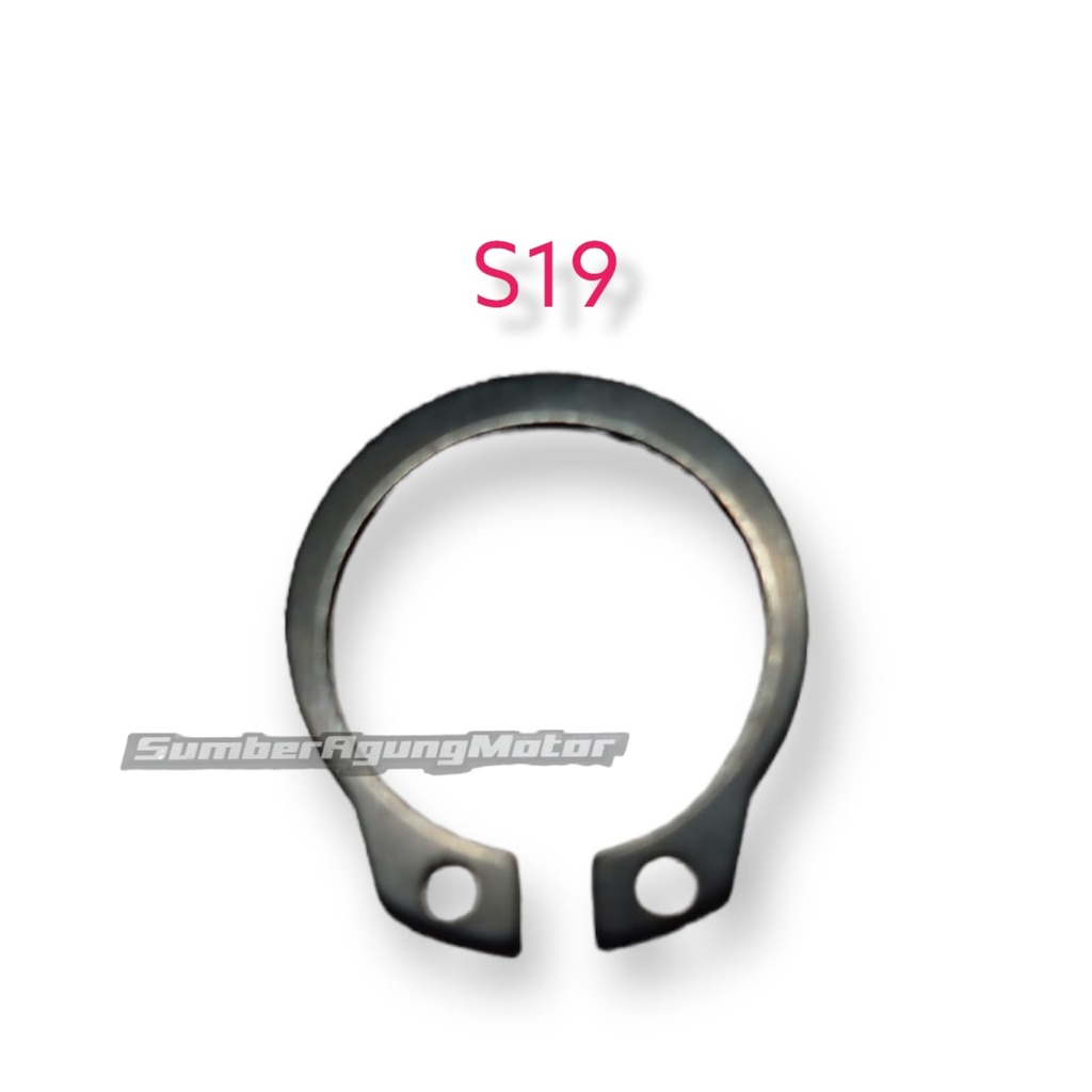 KANCING GEAR Snap ring gear depan yamaha snapring s19