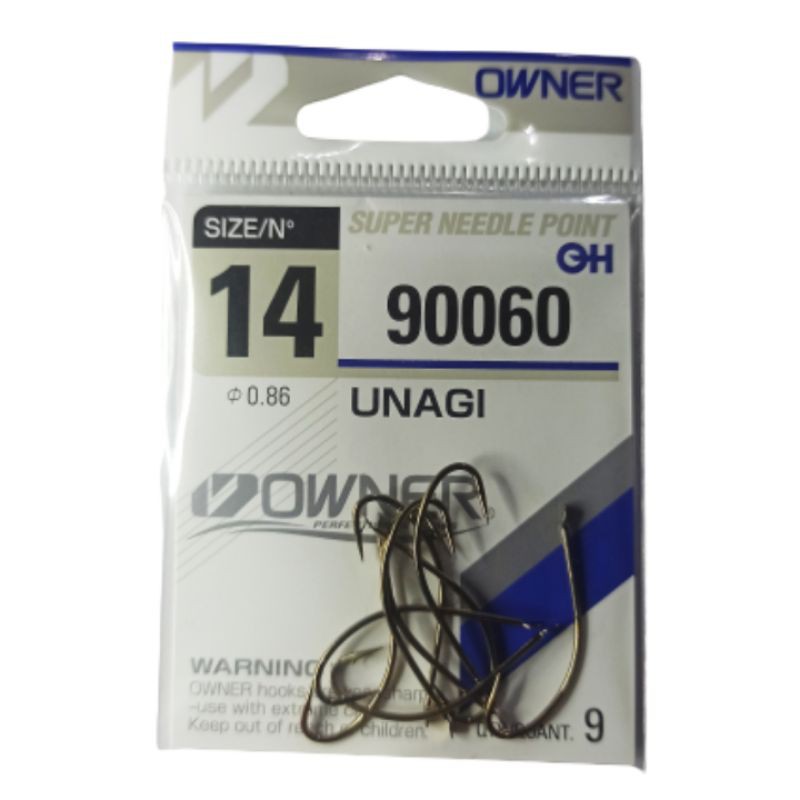 OWNER nomor 14 kode tanpa lubang kail pancing