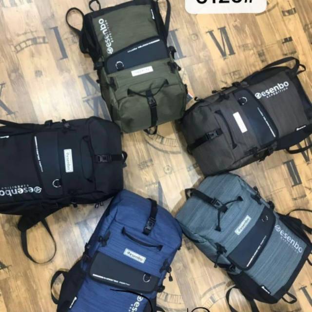 NEW ARRIVAL !!! Tas Ransel Canvas Casual Tas Punnggung  anti air (Waterproof)