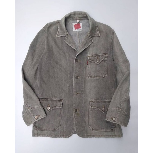 Hanes Denim Chore Jacket / Chore Jacket Second / Work Jacket / Jaket Hanes Second