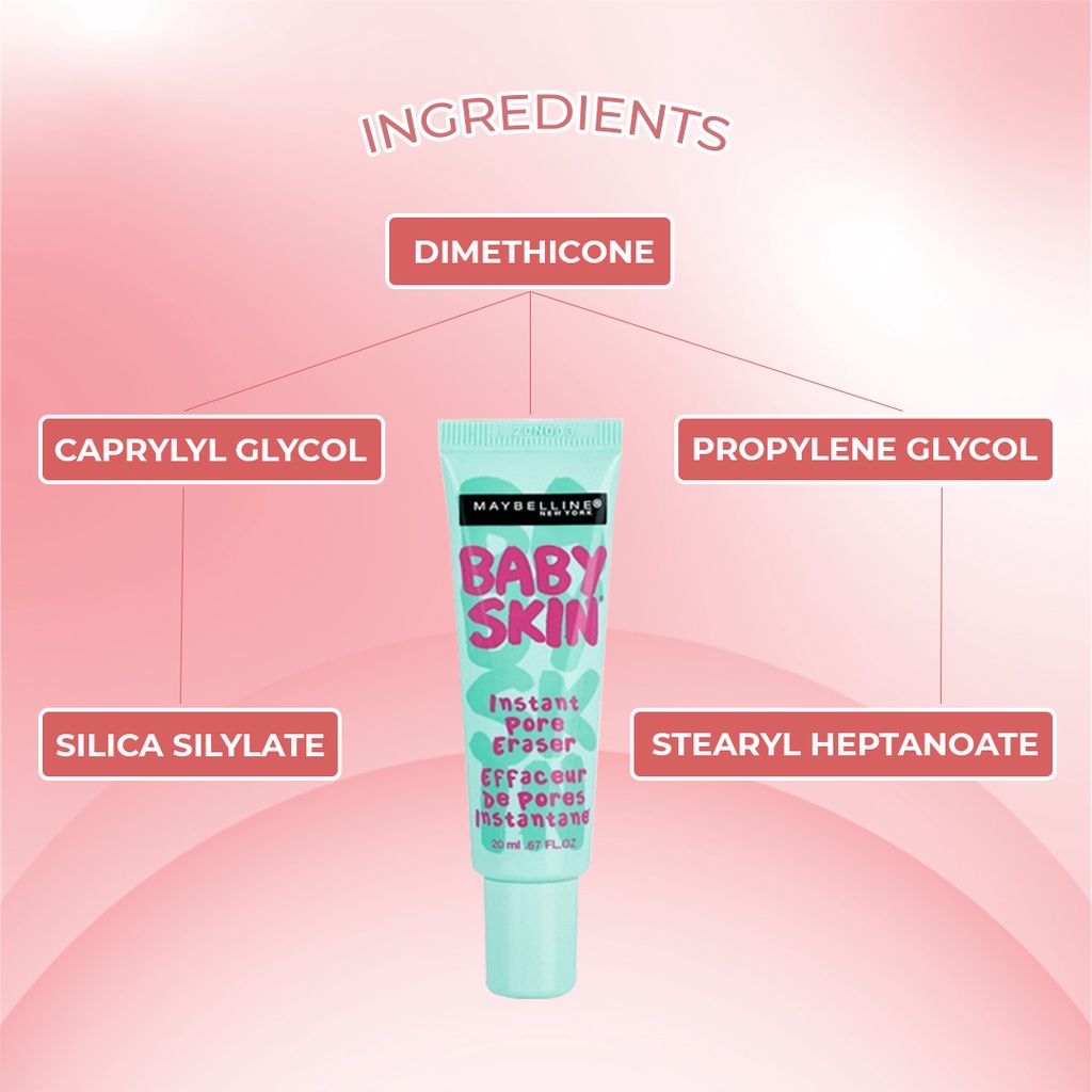 BABY SKIN PORE ERASER PRIMER | PRIMER BPOM | PRIMER MAYBELLINE |
