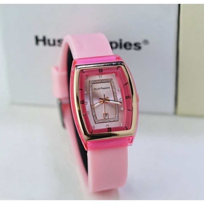 JAM TANGAN HUSH PUPIES MODEL PERSEGI_JAM TANGAN WANITA