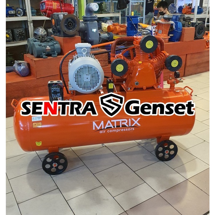 Kompresor Listrik 5.5 HP + Dinamo FAW 100% Tembaga /air compressor