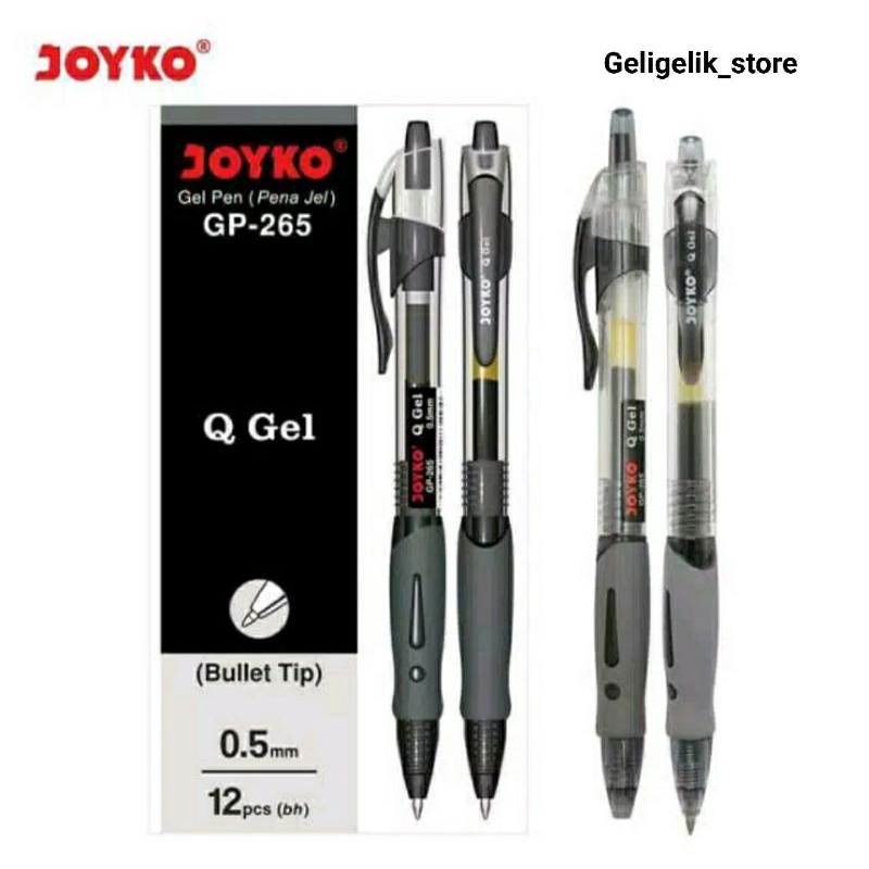 

( LUSIN)PULPEN Gel Joyko GP-265 / PEN / BOLPEN / PENA GEL Pena Joyko GP-265
