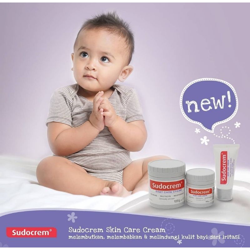 Sudocrem Skin Care Cream 30 Gr/Krim Perawatan Kulit Bayi Sudocrem