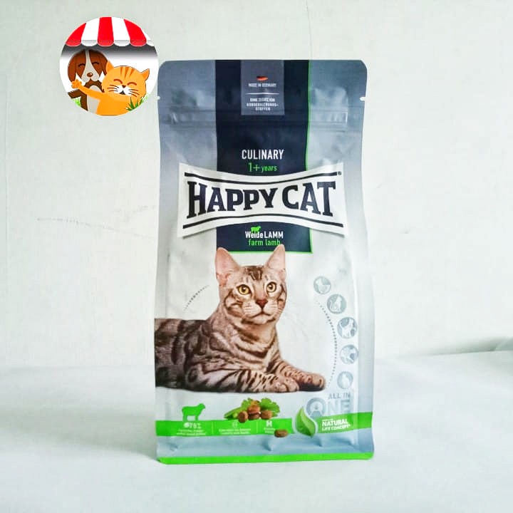 Happy Cat Culinary Farm Lamb 300gr - Makanan Kucing Dewasa