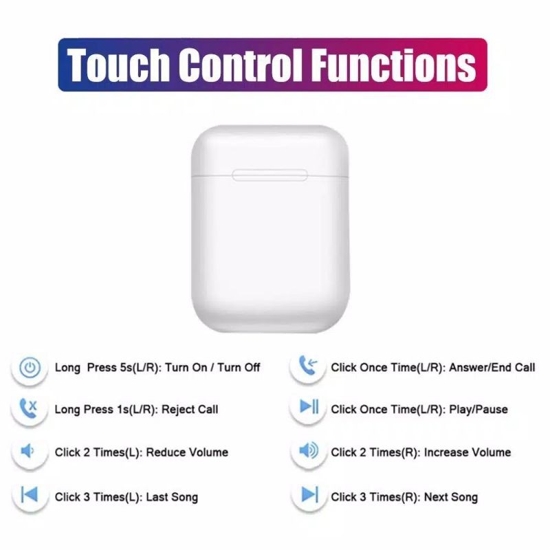 earphone tws murah keren with mic