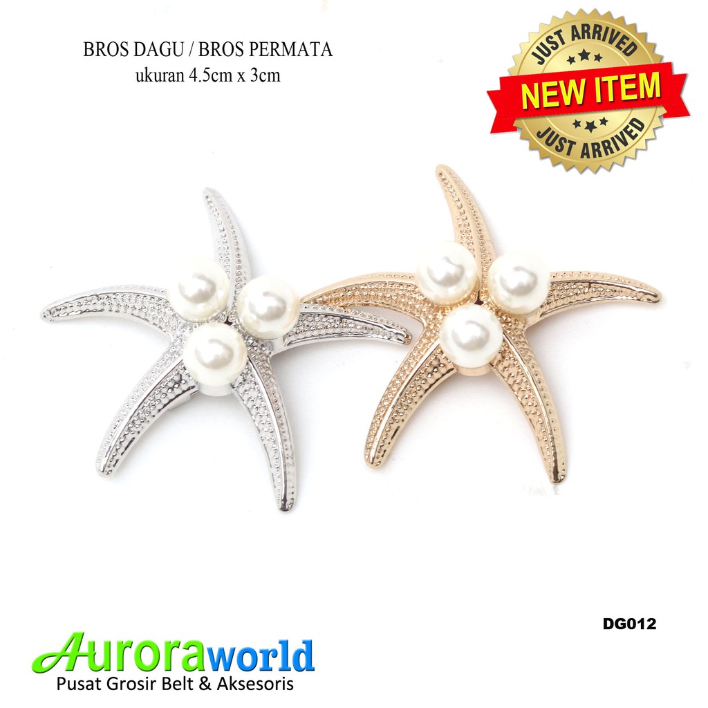 Auroraworld Bros cantik Brooch