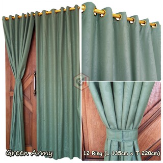  Gorden  Pintu Jendela  Ukuran L 135 x 220 cm Warna  Model 