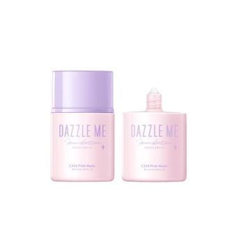 DAZZLE ME Day by Day Foundation - Full Coverage Oil control Long Lasting Makeup SPF 25 PA+++ | DAZZLE ME FOUNDATION [BPOM]