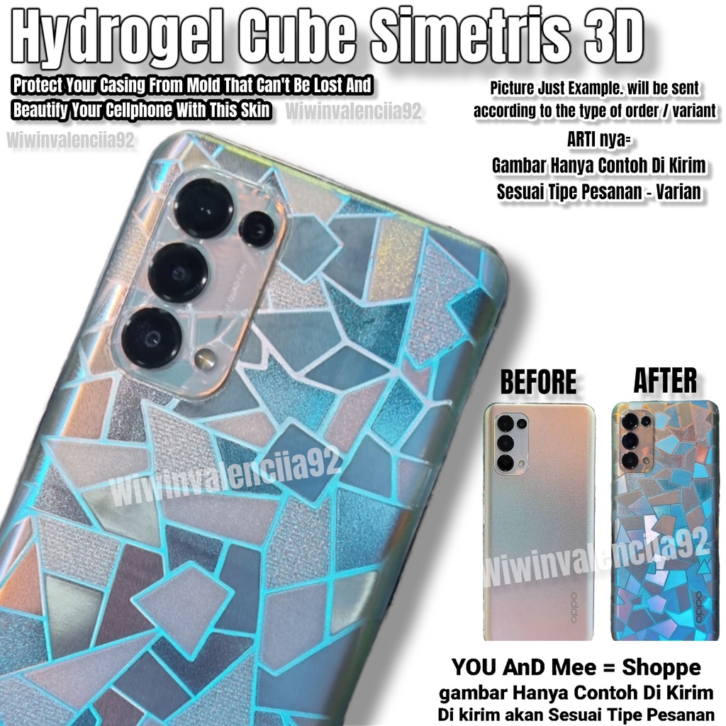 Hydro Skin 3D Back Anti Glare Simetris Huawei Mate 20 20Pro 30 30Pro P30 P30Pro P30Lite Garskin Belakang Hydrogel Jely Bening/Antigores-Gores Casing-Case Bagian/Caracter Motif/5D Minyak OIL/STAR Custom A C T Y33 S PRO 4G 1 Pro Lite