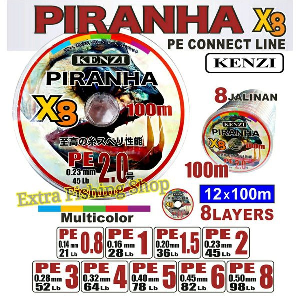 PCV7SK TALI PE PIRANHA XTRA ONE