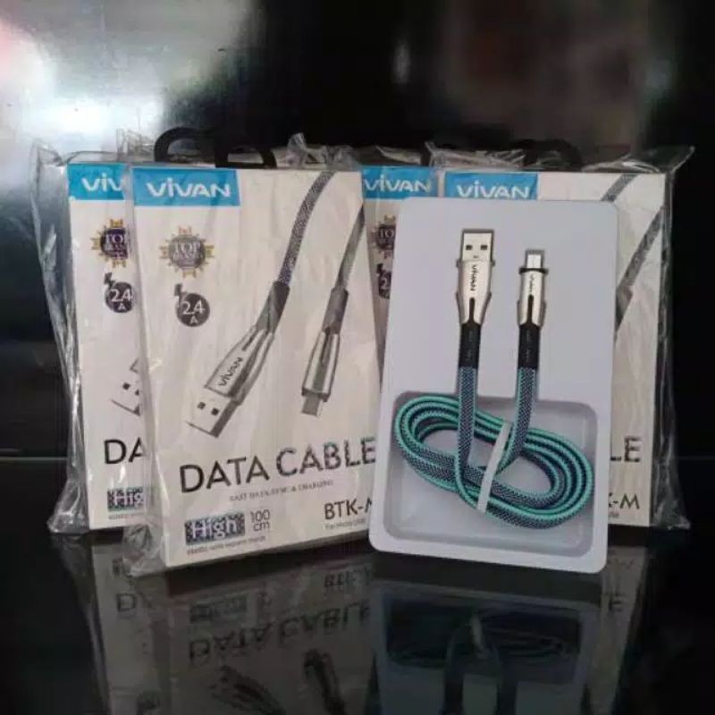 VIVAN BTK-M Micro USB Cable Data [2.4A/