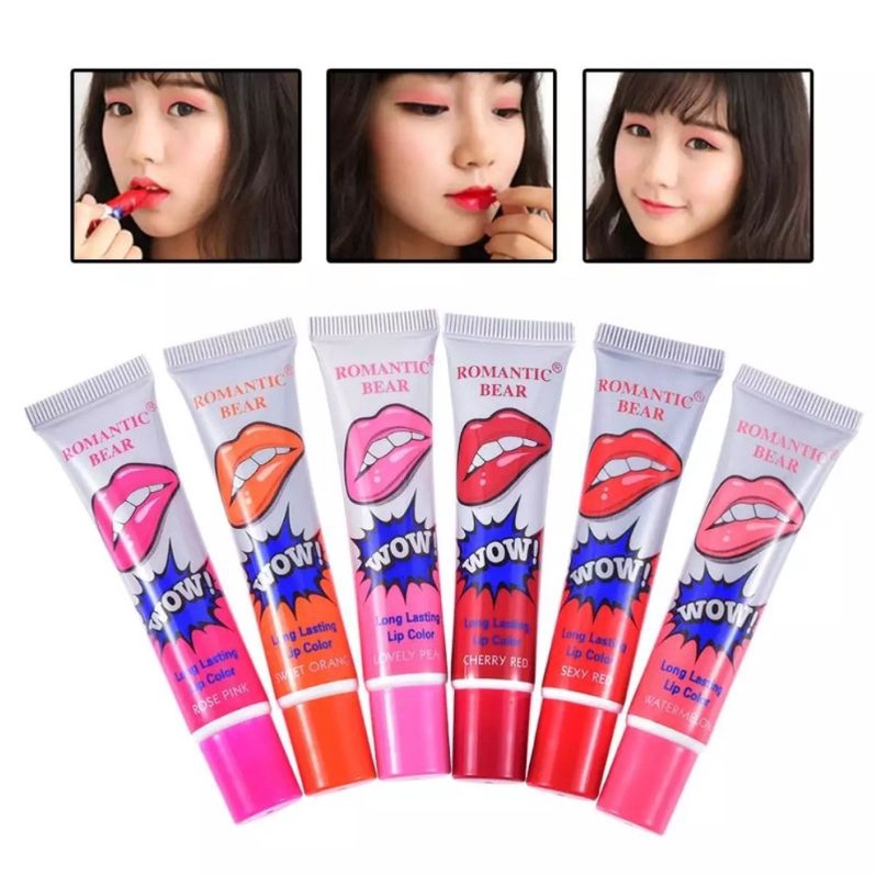 LIPSTIK LIPSTICK CAIR TAHAN AIR WARNA MENGKILAP TAHAN LAMA