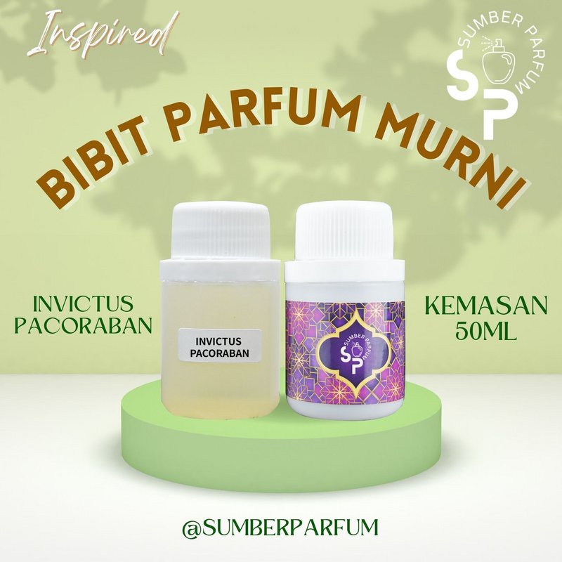 Bibit parfum inspired Invictus Pacoraban | Bibit Parfum Branded | Bibit Original | minyak wangi | Pa
