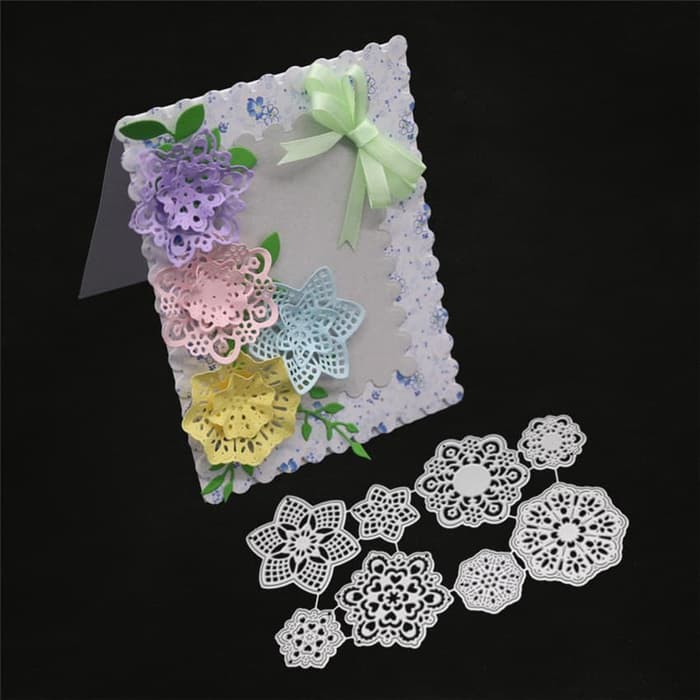 

Cutting Dies - Four Pair Flower Shape (8pcs)