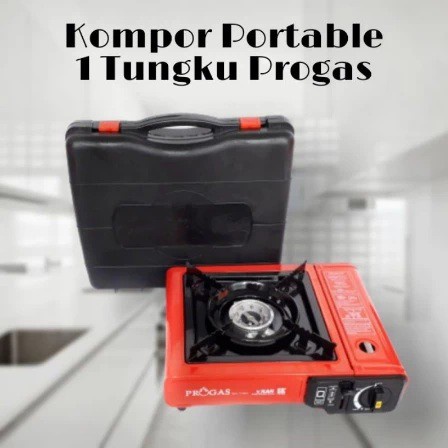 [100% ORIGINAL] KOMPOR MINI PORTABLE PROGAS GAS STOVE 2 IN 1 CAMPING GAS