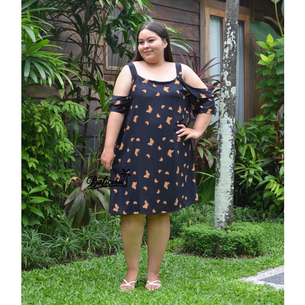 Balicihui Dress Rachel Dress Jumbo Plus Size Bigsize Dress Wanita