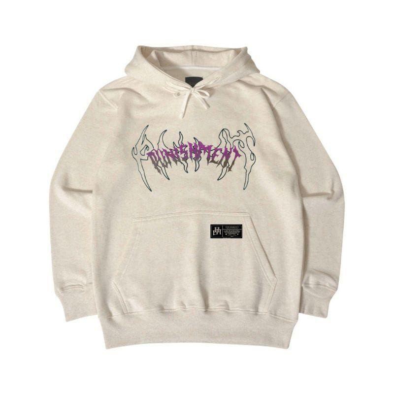 Hoodie Pria Cream Metal Punishment Original Terlaris Sweater Hodie Aesthetic Jumper Premium Hight Quality