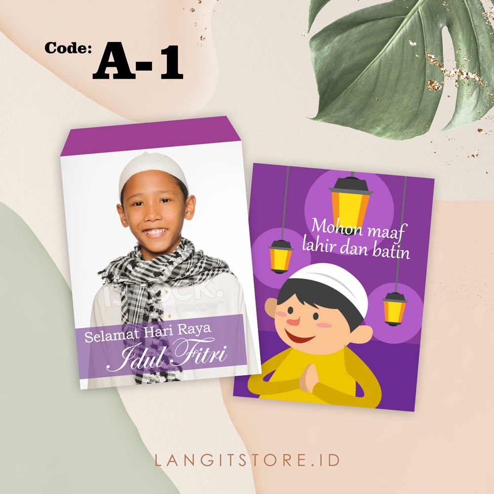 A-1 AMPLOP LEBARAN / AMPLOP FOTO / AMPLOP CUSTOM / AMPLOP UNIK / ANGPAO LEBARAN / AMPLOP LUCU