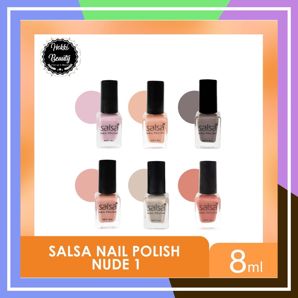 SALSA NAIL POLISH ISI 6 / KUTEK SALSA ISI 6