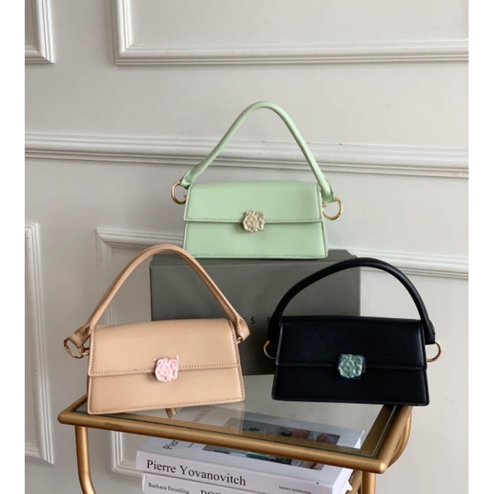 Tas Kulit Wanita | Tas Hitam Kecil | Tas Import | Tas Cnk | C1032