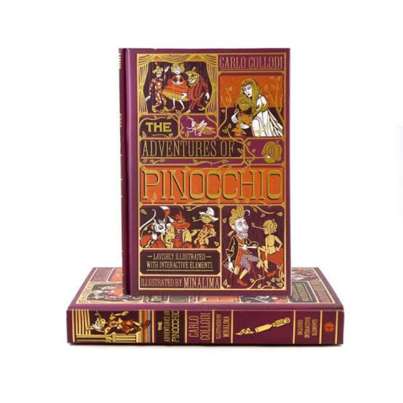 Pinocchio Minalima Edition Full Color Illustration