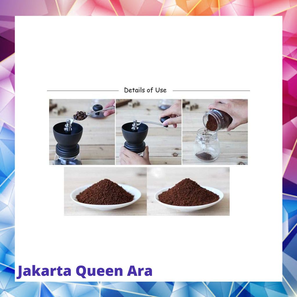 One Two Cups Alat Penggiling Kopi Manual Coffee Grinder - CF414