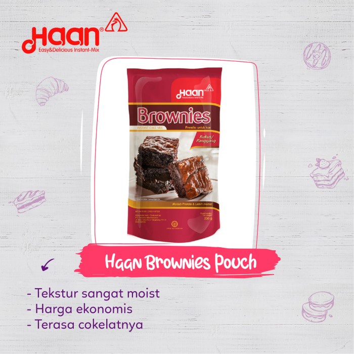 

T20R Haan Brownies Pouch 230Gr Ht501Gr