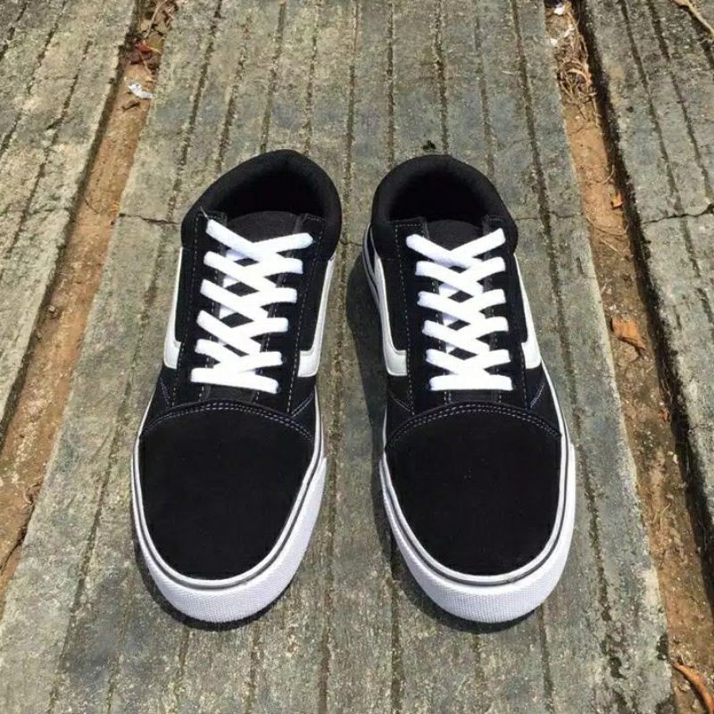 sepatu pria sekolah VANS oldschool classic vans OS grade original import from japan (PREMIUM QUALITY)