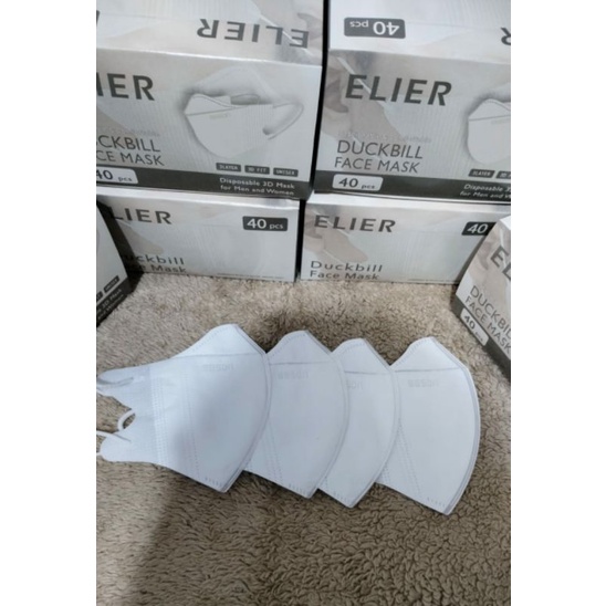 (COD) Masker Duckbill Boson Elier isi 40pcs