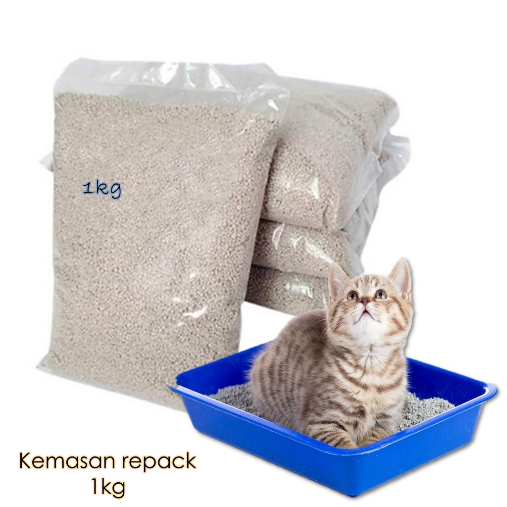 PASIR GUMPAL WANGI cat litter 1Kg