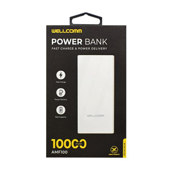 POWERBANK PB POWER BANK WELLCOMM AMF100 10000 MAH