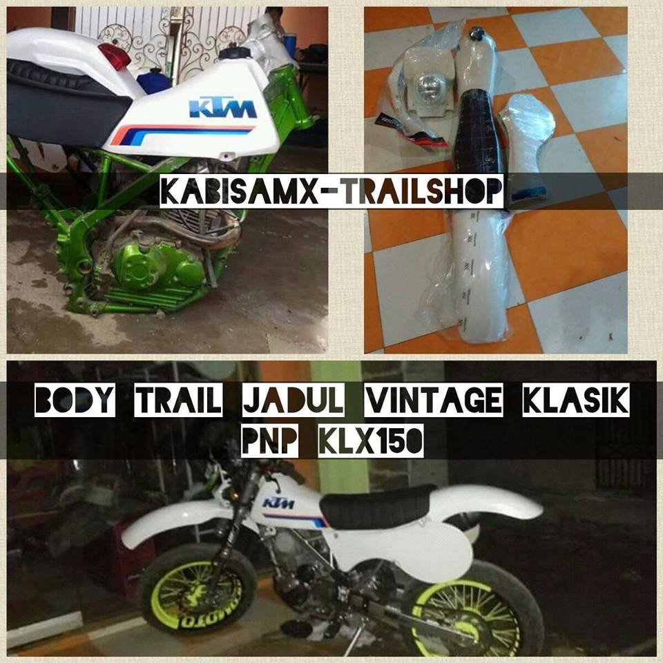 Jual Body Trail Klasik Jadul Pnp Klx Indonesia Shopee Indonesia