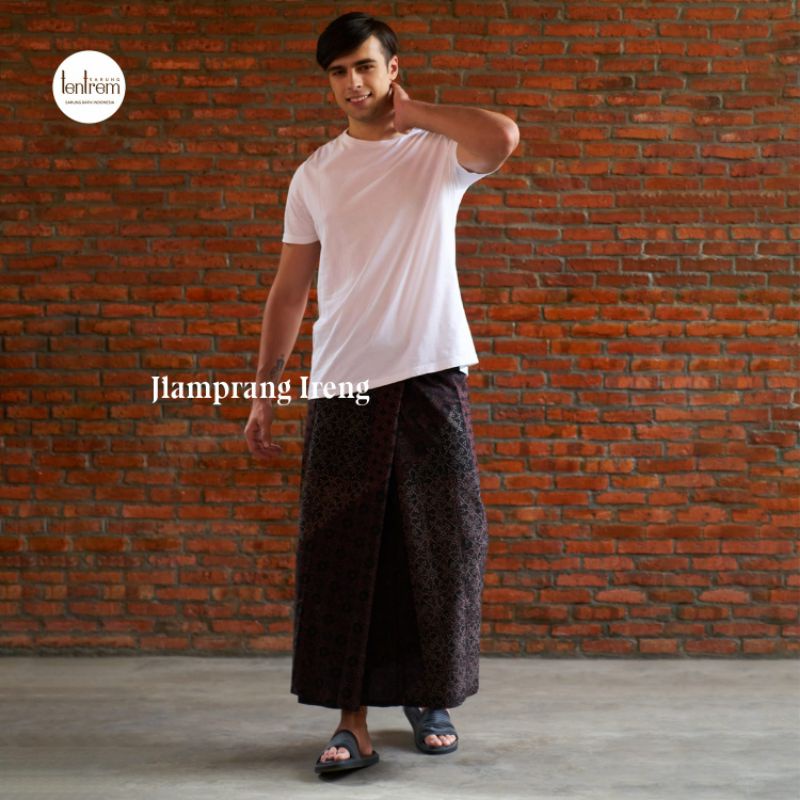 Sarung Jlamprang Ireng Sarung Batik Cap Sarung Batik Pekalongan