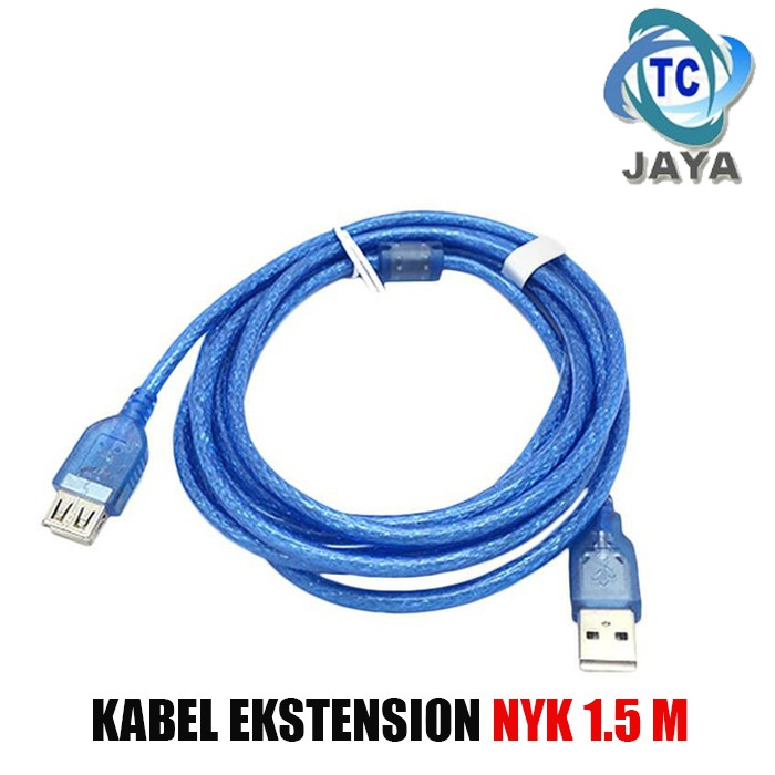 Kabel Ext Usb 2.0 NYK  AM To BM 1.5 Meter