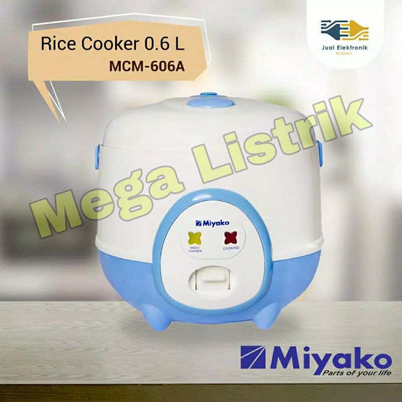 magicom miyako kecil mcm606a 0,6L 3in1 rice cooker miyako kecil