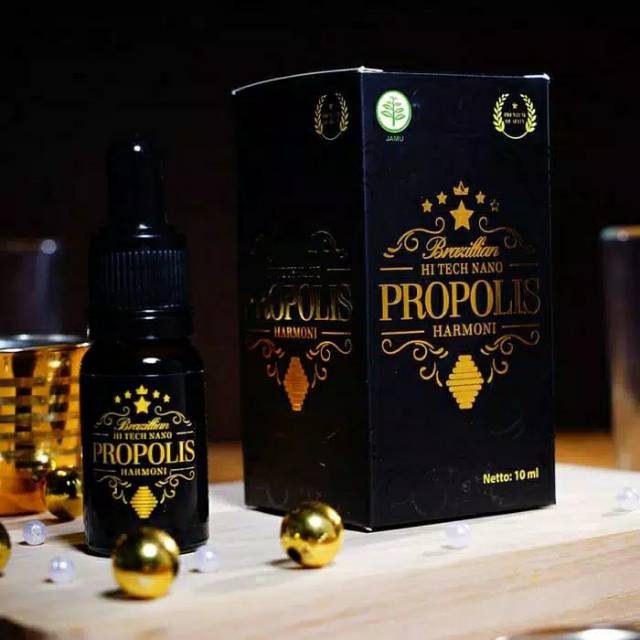 Propolis Hi Tech Nano Brazillian Harmoni Premium Original BPOM 10 ml