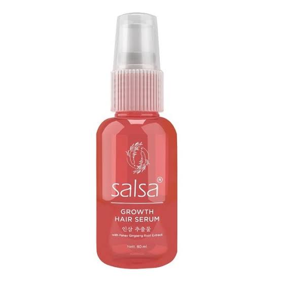 Salsa Hair Serum Rose Spray, Keratin Repair, Growth | Serum Rambut | Hijab Friendly