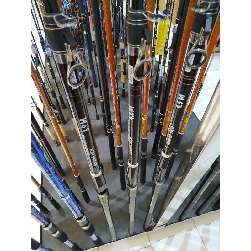 Joran Pasiran Joran Pantai Joran Tebing Joran Surfing Harrow Rinha Koi action hard