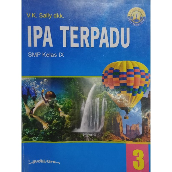 BUKU IPA TERPADU KELAS 9 3SMP YUDHISTIRA