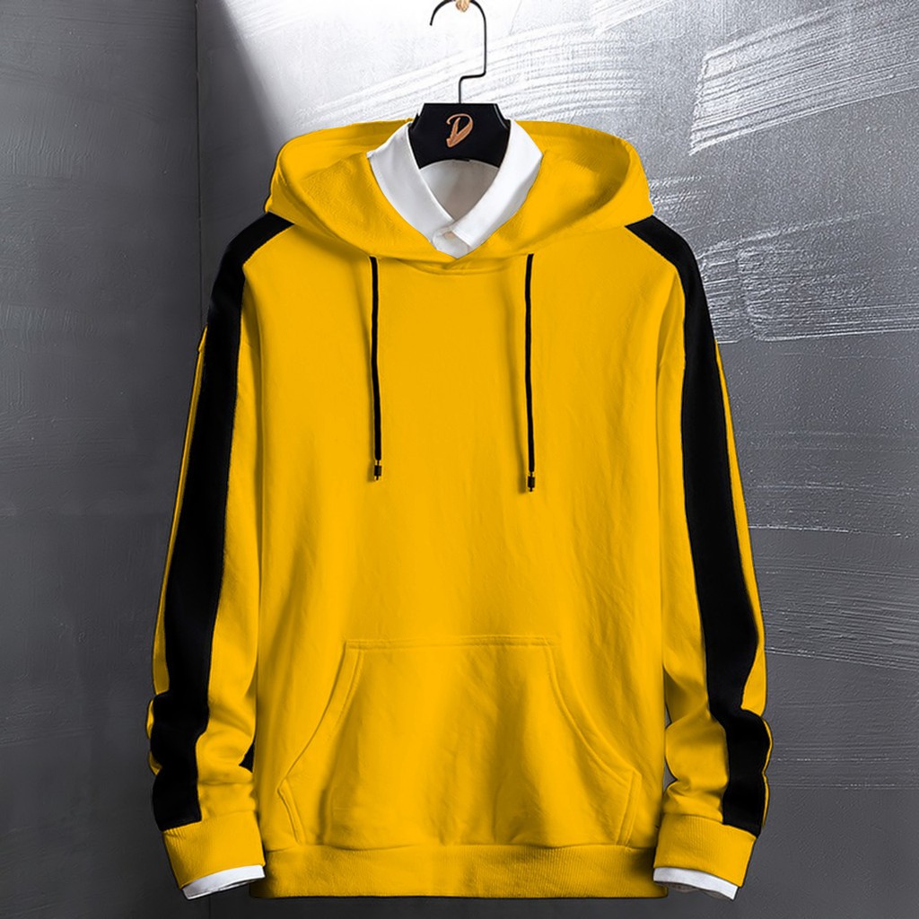 Hoodie Pria / Hoodie Jumper / Jaket Pria / Sweater Diskon / Hoodie Streep Kombinasi