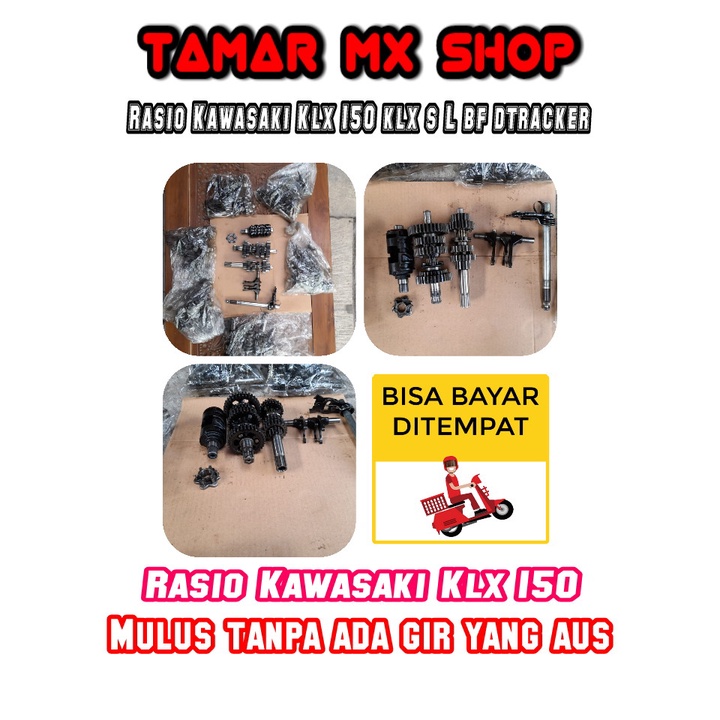 RASIO KLX 150L RATIO GER RASIO KAWASAKI KLX 150L