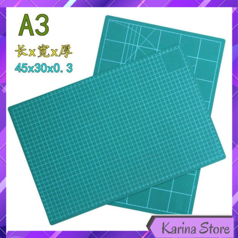 

GKS WORK CUTTING MAT PAD A3 45 X 30CM - GKSA3 - WARNA HIJAU