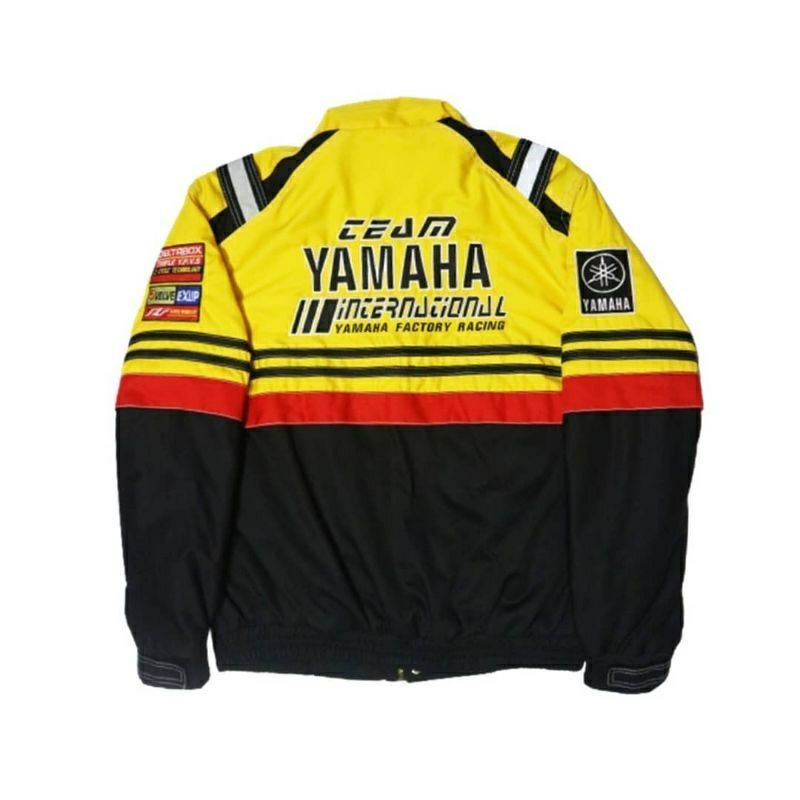 Jaket Rx King Kuning Team Yamaha