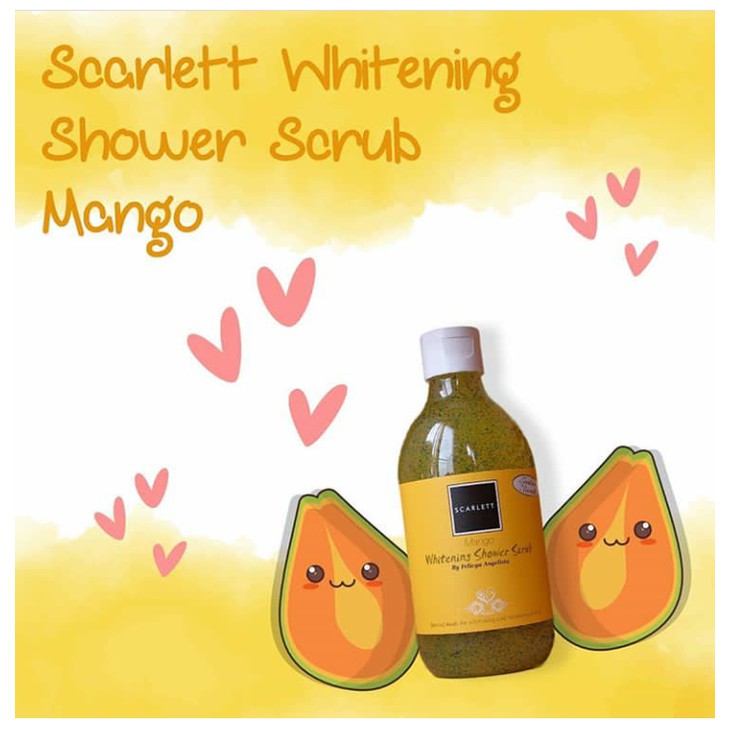 SCARLETT WHITENING SHOWER SCRUB/SCARLET WHITENING BY FELICYA ANGELISTA