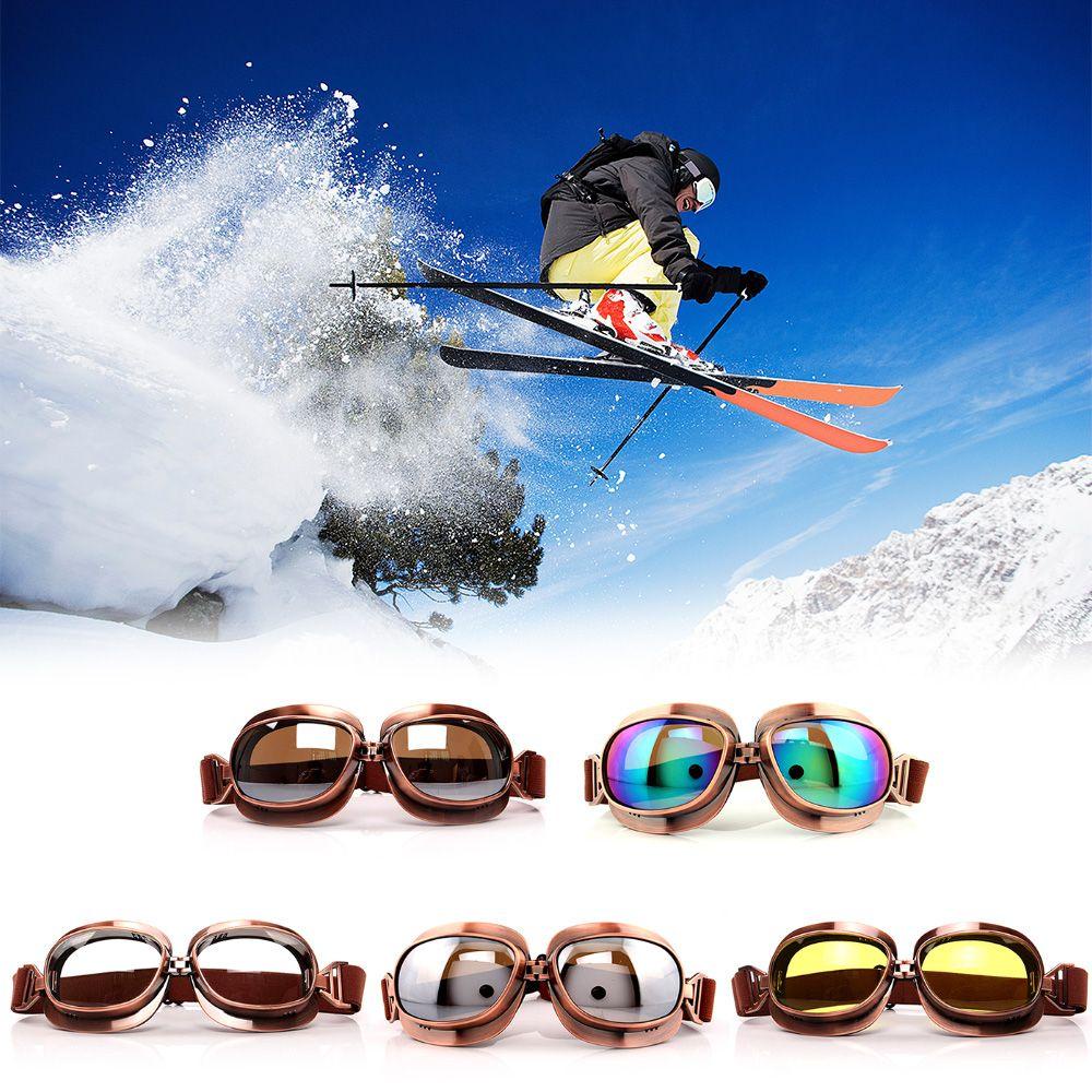 Preva Kacamata Motor Aksesoris Berkendara Motocross Ski Goggle Vintage Eyewear Pelindung Gears Helm Kacamata