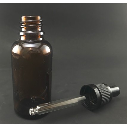 BOTOL PIPET 30 ML SEGEL + BOTOL PIPET KACA 30 ML COKLAT